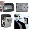 ​​​​​​SagaSave ​Key Lock Box, Wall Mounted Key Safe Holder, Secure