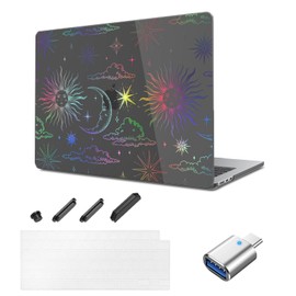 TeDaWen Case for New MacBook Air 15 Inch (2023 2024 Release Model: M3 A3114 M2 A2941 Chip 15.3 Inch Protective Case& Keyboard Cover & Dust Plug，(Rose Gold) Helios G6