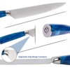 Cuchillo de Chef Japonés Profesional 8inch, Yeeclot Nuevo Mango de