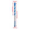 Rannb 5pcs Masonry Drill Bit 15/64" Drilling Dia Carbide Drill