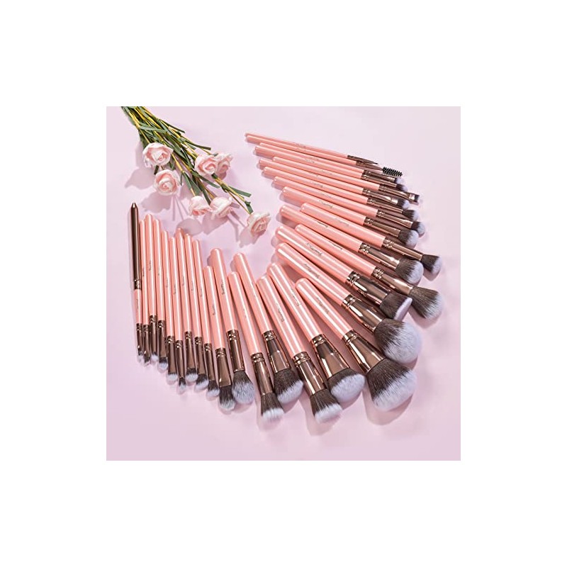 Bueart Design Set de 30 Brochas de Maquillaje Profesionales de