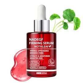 NADEGF - Suero reafirmante – Péptidos hidratantes antienvejecimiento de vitamina C suero tensor para el cuello de la cara, piel suave, reparación de b
