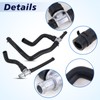 Lqito Heater Hose With TEE Supply-Return Compatible With 2008-2020 Dodge