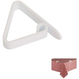 JOY STORE Plastic Table Cloth Holder 4 Pieces Table Cloth Holder 40 x 55 mm