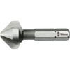 Wera 05104633001 Countersink Bit 846 3-Flute 12.40x35.0mm, Silver