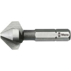 Wera 05104633001 Countersink Bit 846 3-Flute 12.40x35.0mm, Silver