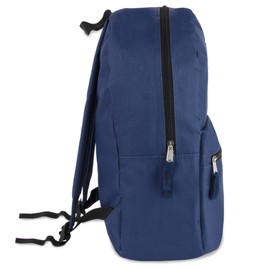 Adventure Trails Wholesale Bulk Backpacks Classic 17 Inch Backpacks for Boys and Girls - Case Pack of 24 Backpacks