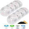 Star-wood Cat Water Fountain Replacement Filter, 8 Filter Pack, Compatible