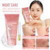 Collagen Night Wrapping Mask, Collagen Mask Face Overnight, Overnight Wrapping