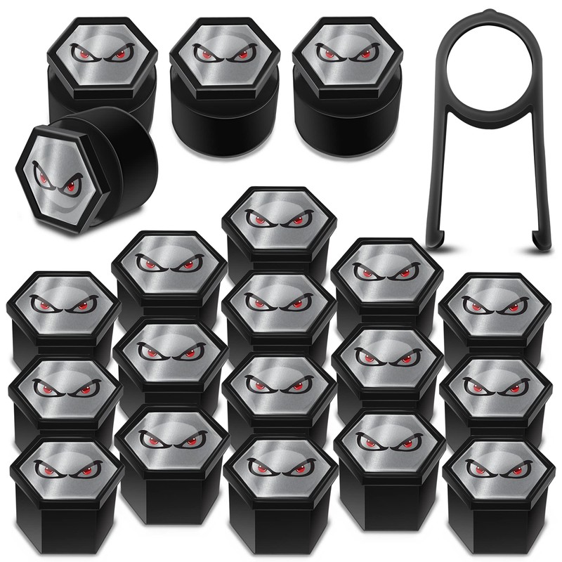 20 x Wheel Bolts Wheel Nuts Rim Lock Nuts Caps