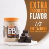PBfit Chocolate PBfit Peanut Butter Powder 30oz Low Fat Protein