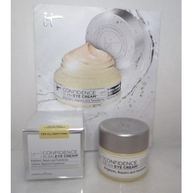 IT COSMETICS CONFIDENCE IN AN EYE CREAM 0.169 OZ BOXED LOT OF 2
