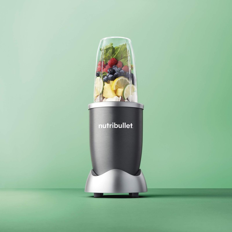 Magic Bullet NutriBullet 600W 8 Pieces Smoothie Blender - Grey
