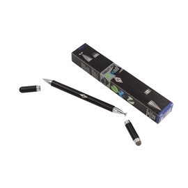 WEDO 2617001 Tablet Pen 3 for All | Stylus Pen with Disc Tip, Ballpoint Pen and Touch Tip | Versatile | for Precise Work on Tablet | Blue Refill | Black