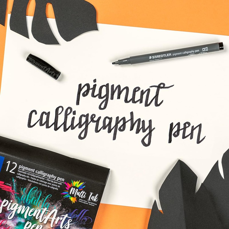 STAEDTLER 375 Pigment Calligraphy Pens | Pigment Arts Chisel Tip