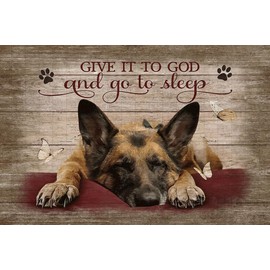 Wooden Jigsaw Puzzle The German Shepherd is Sleeping 1000 Pieces Puzzles for Adults and Kids Fun Entertainment Development Toys Games Toys Gift