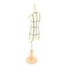 Miniature Dress Form with Stand Wood Base Sewing Mannequin Body