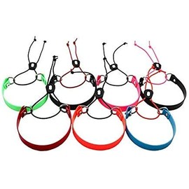 Full Grip Supply Surefit 3/4'' Biothane E-Bungee Collar XL 18''-32'' Neck Size or Double Box Quick On/Off E-Collar Strap Fits Educator Dogtra (Black w/Acid Purple Bungee)