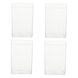 CHILDWEET Crylic Desktop Box Set 4pcs Storage Box for Blind Boxes Easy to Clean and Display Collections