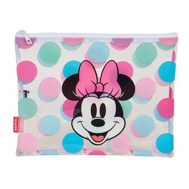 MINNIE MOUSE BEACH - Women's Bag, Summer Bag, Comfortable and Versatile, Quality and Resistance, 30 x 23 cm, Multicoloured/Clear, M, Casual