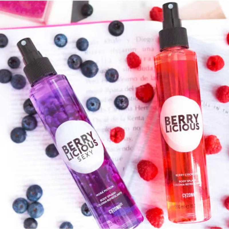 Cyzone Berrylicious Berry Cocktail Refreshing Body Splash 6.7 fl. oz.