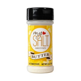 MySALT Butter – Sodium-Free Butter Salt Substitute – 0mg Sodium Buttery Seasoning – Clean Label – Veggies, Potatoes, Corn on the Cob - Cooking & Table Use