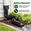 Retractable Rain Gutter Downspout Extension for Outdoor Drainage – Adjustable