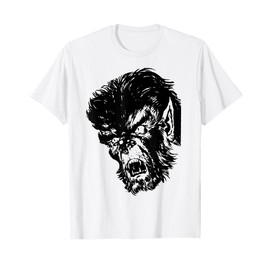 Classic Monster Horror Comic Book Horror Movie Werewolf T-Shirt
