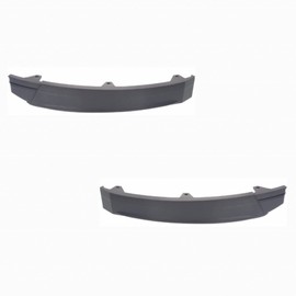For Chevy Impala 2014 15 16 17 18 19 2020 Bumper Deflector Driver and Passenger Side | Pair | Front | Lower | Black | Replacement For GM1092237, GM1092238 | 22990244, 22990243