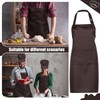 SATINIOR 2 Pcs Chef Costume for Women Men Chef Hat