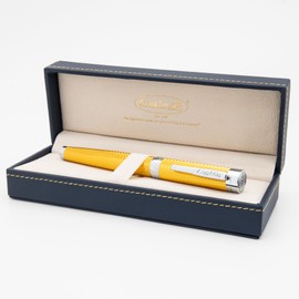 Herringbone Signature Fountain Pen Yellow - F