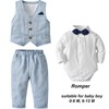 amokk Baby Boy Formal Wear for 1st 2nd Birthday Gentleman