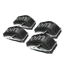 EUFAB 12011 Textile Lashing Straps in Bag, Pack of 4