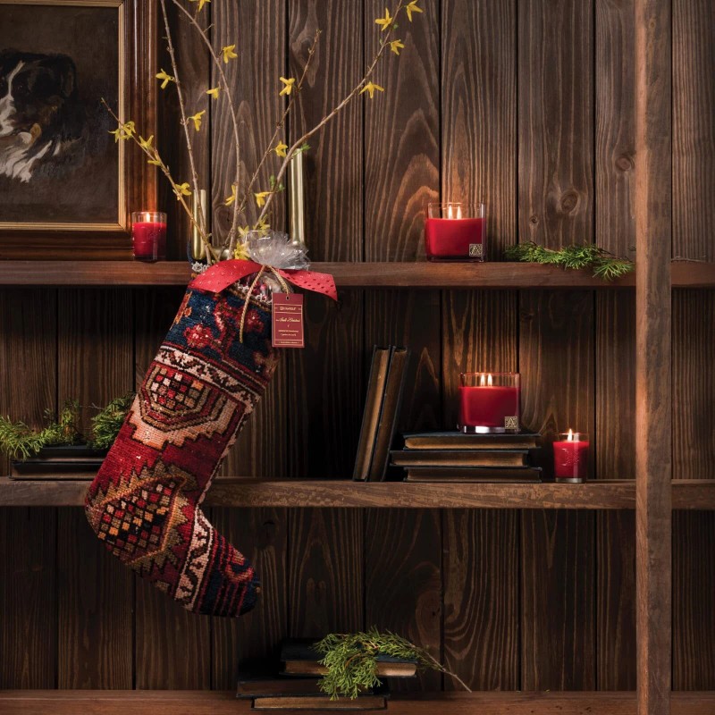 Aromatique Red Aroma Diffuser with Citrus Spice and Festive Botanicals