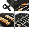 Wrench/Tool Roll (7 Slots), Waxed Canvas Roll Up Bag with