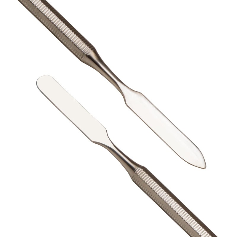 Makeup Spatula-Osinee 2PCS Professional Stainless Steel Cosmetic Makeup Spatulas &