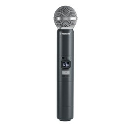Phenyx Pro Professional Wireless Microphone, UHF Dynamic Mic, Metal Cordless Mic, Handheld Microphone for PTU-71/PTU-7000/PTU-6000 with Selectable Frequencies (PWH-7)