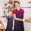 lazynice Kids Apron Kids Jeans Apron For Boys, Girls Cool