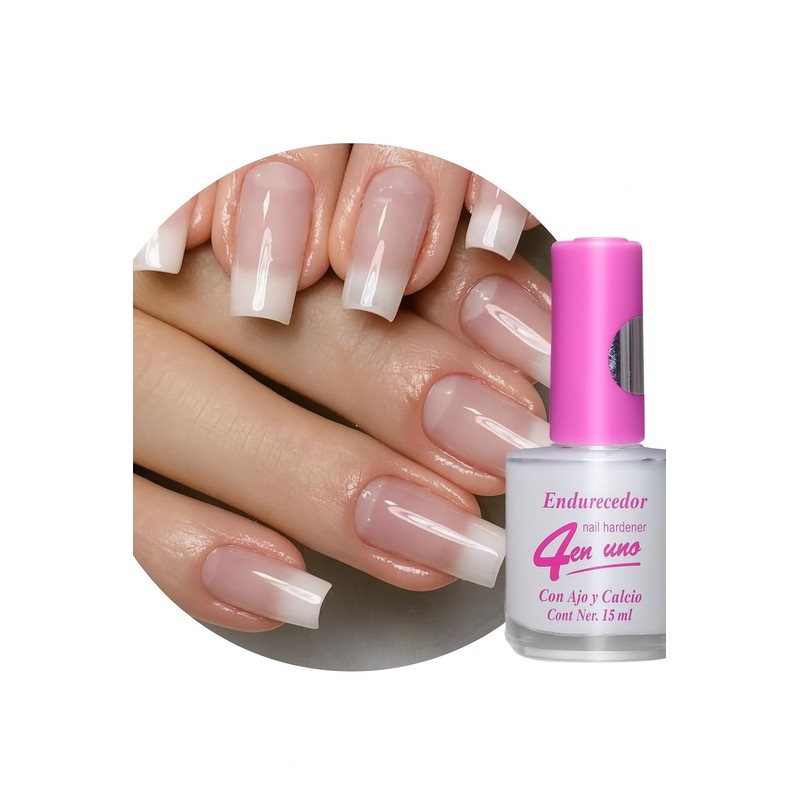 Fast-Drying Nail Hardener with Garlic & Calcium – 15 ml