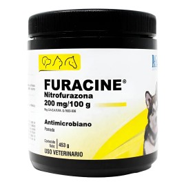 Pomada Furacine Nitrofurazona 453 Gr Antimicrobiano
