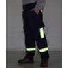 TICOMELA FR Pants High Visibility Cargo Pants NFPA2112 7.5oz Hi-Vis