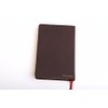 CSB Ultrathin Reference Bible, Brown Genuine Leather, Indexed