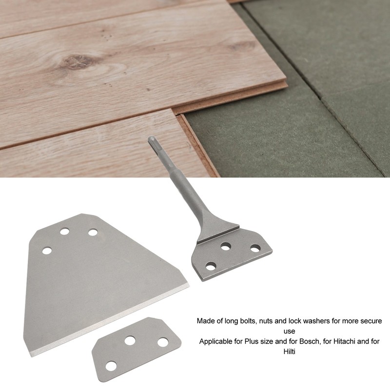 6in Electric Hammer Floor Tile Removal Chisel Spring Steel Round