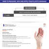 CHAMPION Reusable Elastic Bandage, Beige, Universal, 2 Inch Wide