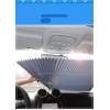 Aluminum Foil Automatic Retractable window car front windshield Sun Shade