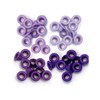 We R Memory Keepers 0633356415794 Ojales y Arandelas Crop-A-Dile-Standard-Purple (60 Piezas)