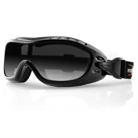 Bobster Night Hawk OTG goggle, Polycarbonate goggle, motorcycle goggle, Anti-Fog