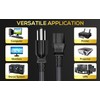 CableLeader 10ft 14 AWG Universal Power Cord IEC320 C13 to