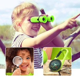 Binoculars for Children, Binoculars Small Toy for Girls and Boys, HD Field Picker for Bird Watching, Hiking, Sightseeing, Wildlife and Sports, Birthday Gifts for Adults and Children