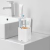 Toothbrush Holders for Bathroom Countertop, Detachable Electric Toothbrush Holder with